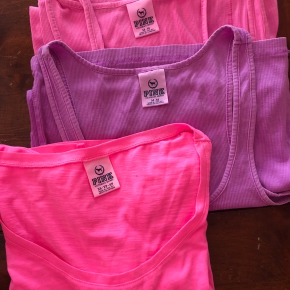 PINK Shirt and Tanks - Picture 1 of 1